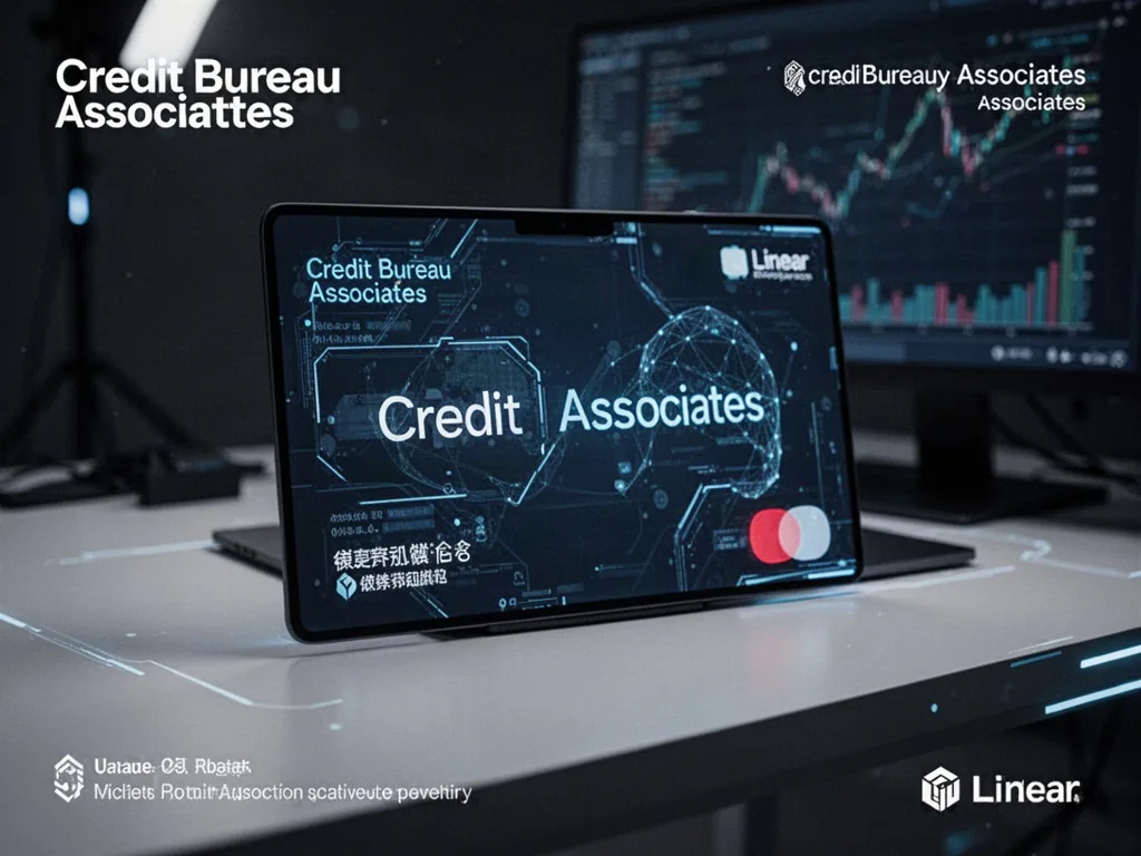 Un écran affichant une dette à vérifier auprès de Credit Bureau Associates